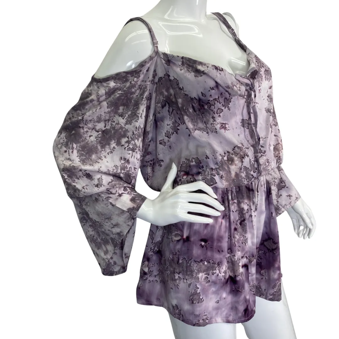 Lani Lau Hawaii Splash Kimi Violet Dress