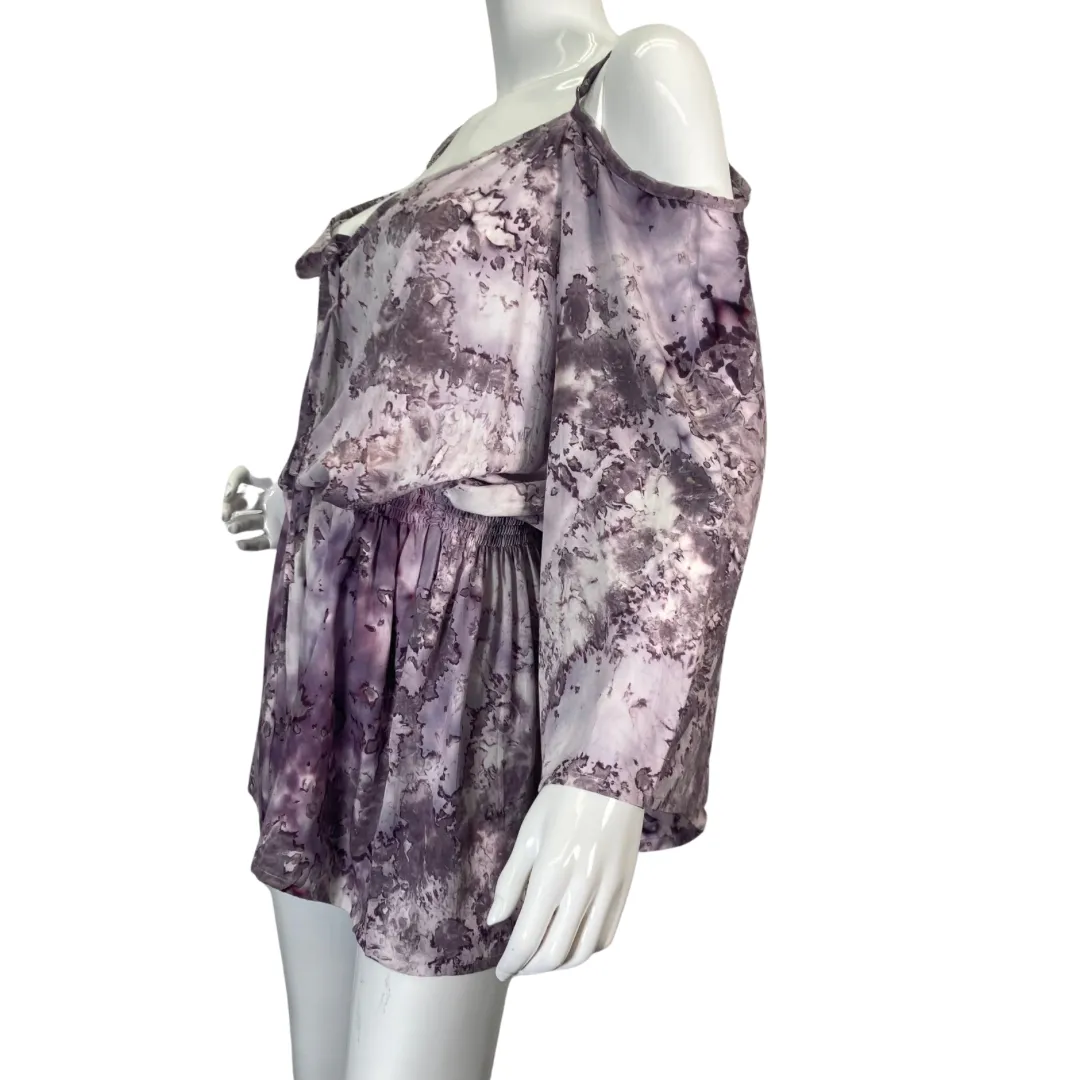 Lani Lau Hawaii Splash Kimi Violet Dress