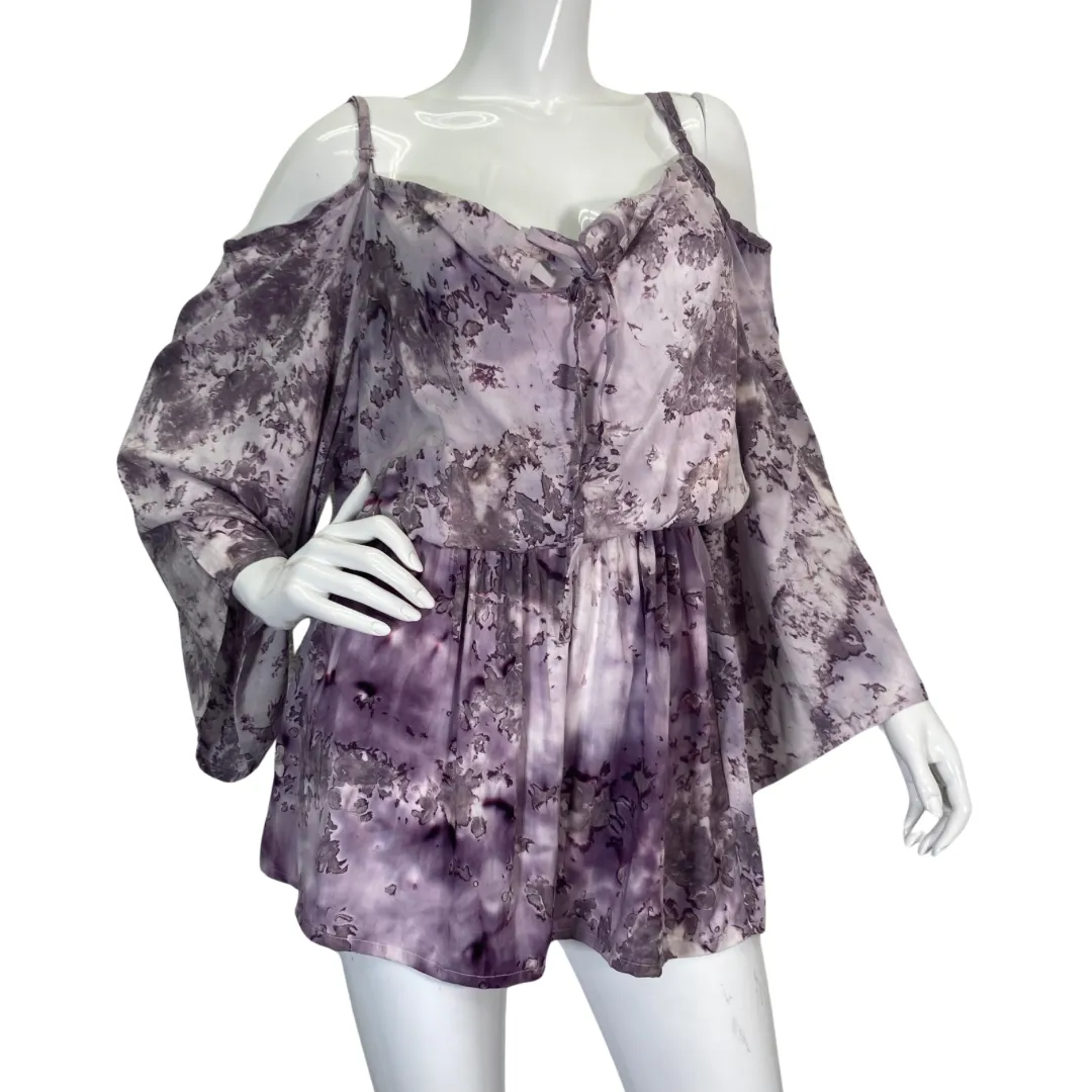 Lani Lau Hawaii Splash Kimi Violet Dress