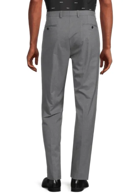 Lauren Ralph Lauren Mens Classic fit Dress Pants 33 / 30 Grey Solid