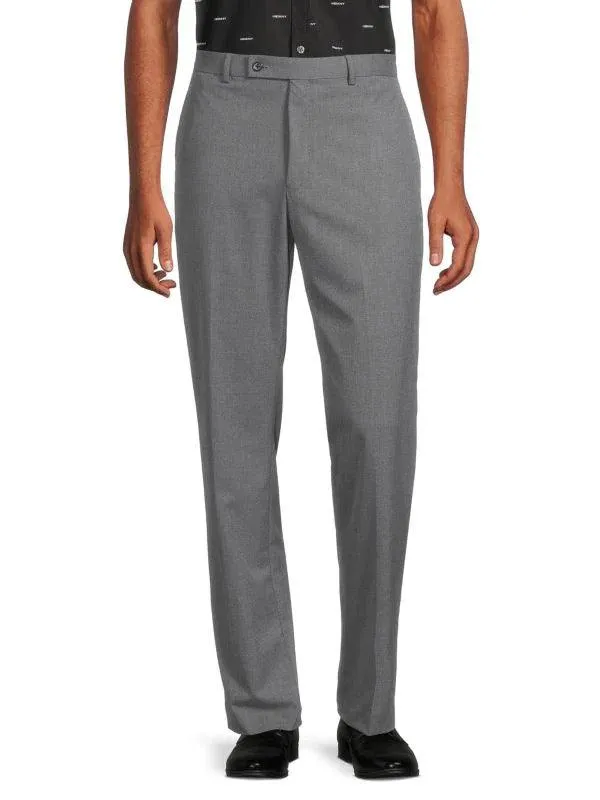 Lauren Ralph Lauren Mens Classic fit Dress Pants 33 / 30 Grey Solid