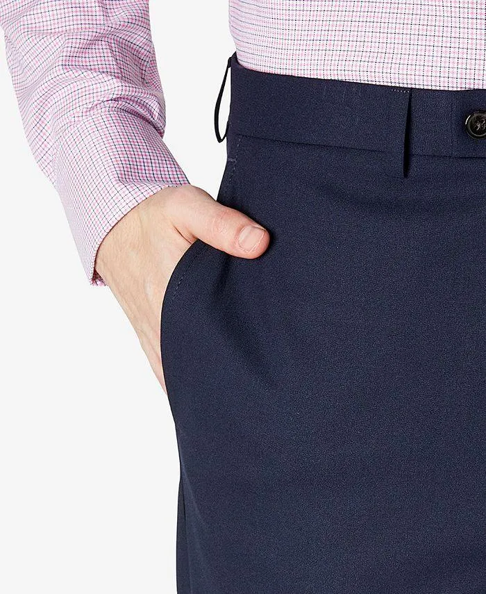 Lauren Ralph Lauren Mens Classic fit Dress Pants 38 / 30 Navy Blue Solid