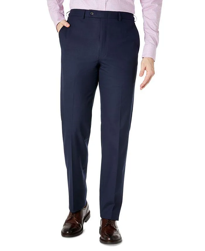 Lauren Ralph Lauren Mens Classic fit Dress Pants 38 / 30 Navy Blue Solid
