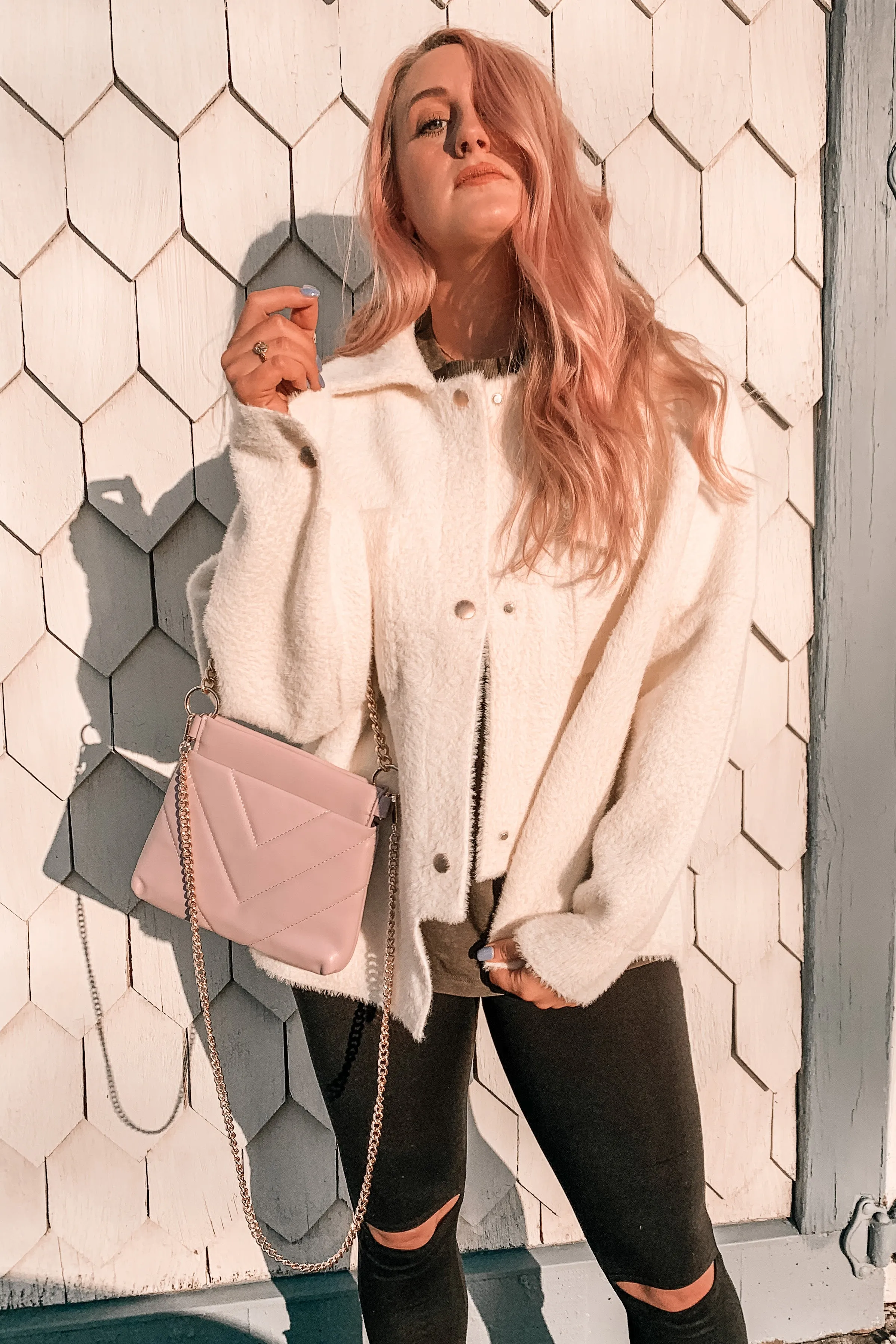 Lavender Lush Handbag