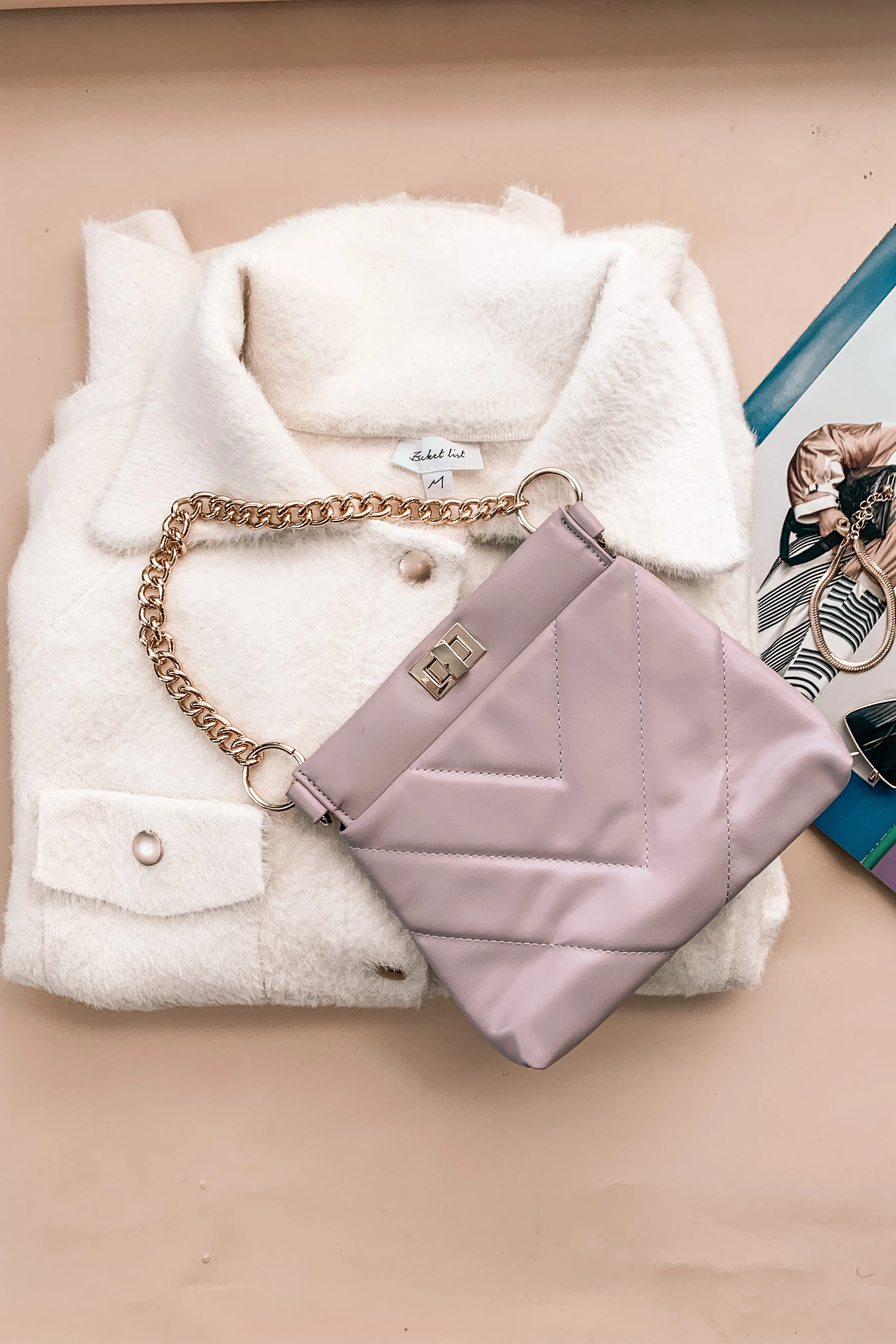 Lavender Lush Handbag
