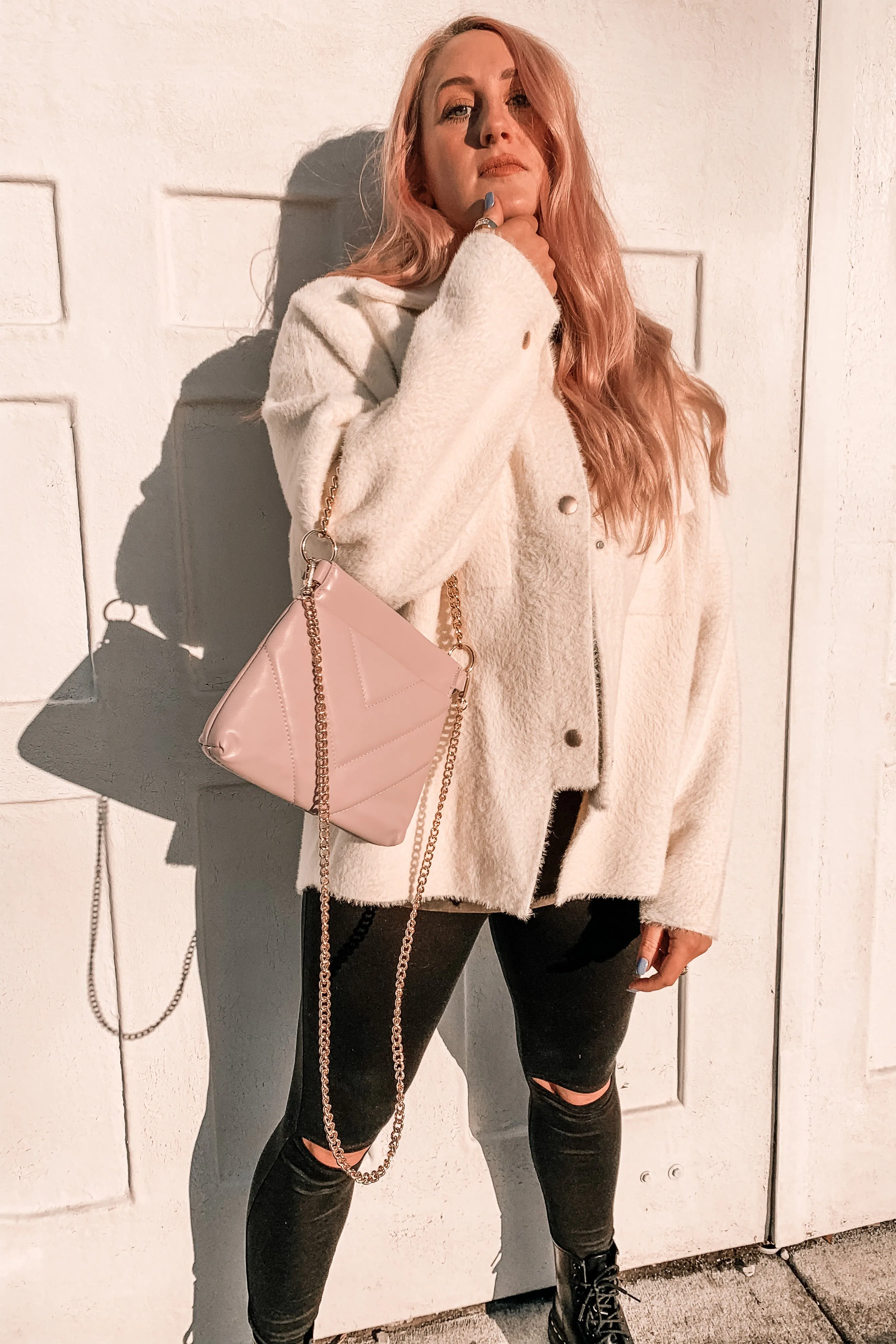 Lavender Lush Handbag
