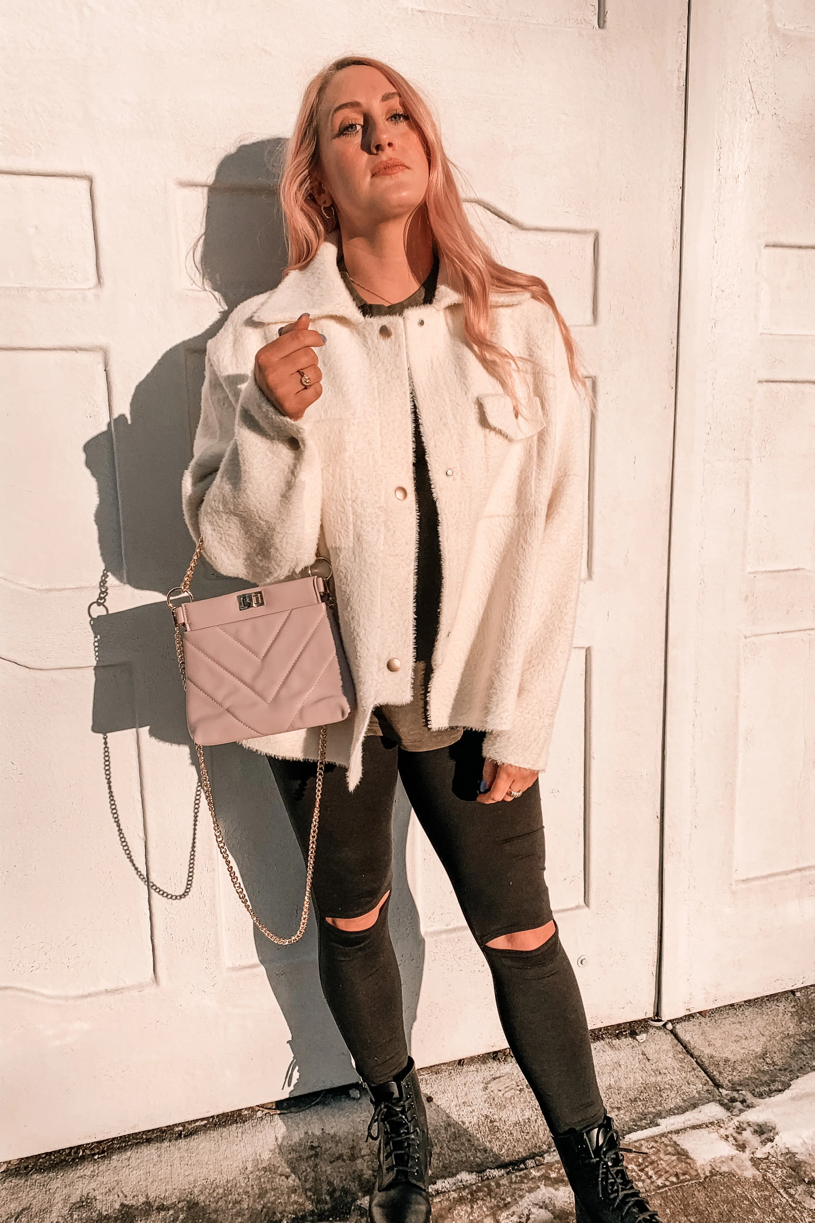 Lavender Lush Handbag