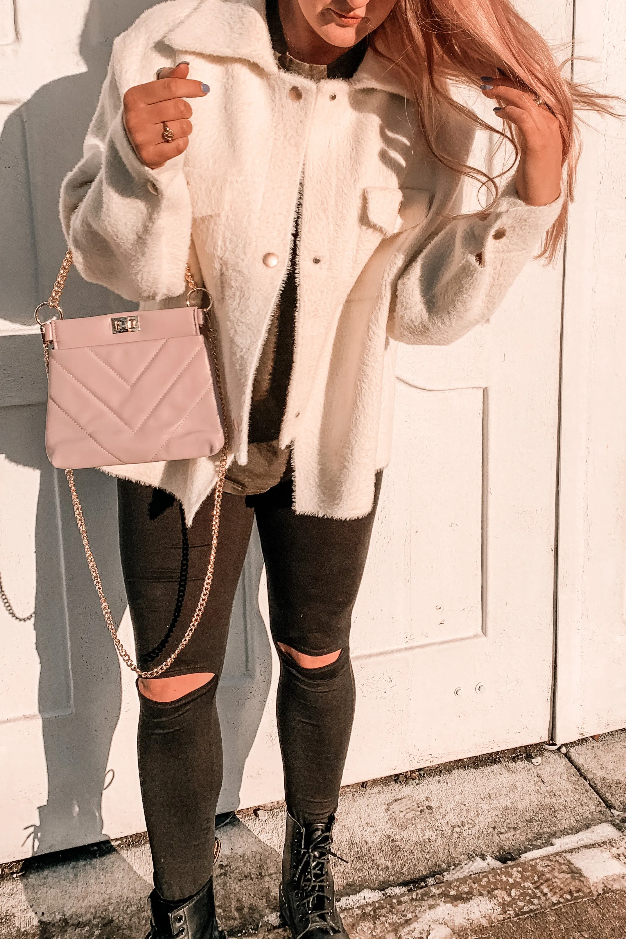 Lavender Lush Handbag