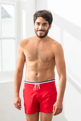 Le Slip Français | Swim Short (Red) - S/M