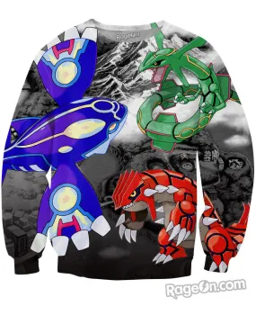 Legendary Pokemon Crewneck Sweatshirt