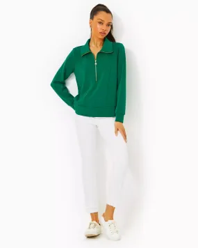 Lilly Pulitzer UPF 50  Eleni Pullover Fiddle Leaf Green