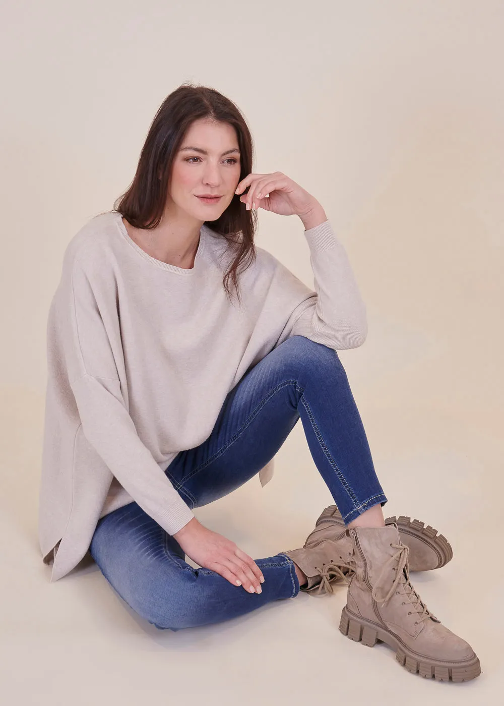 lässiger Pullover