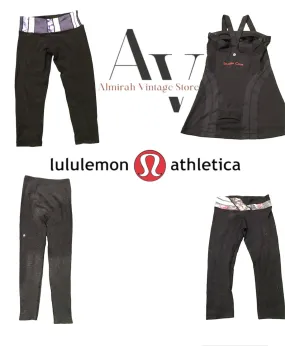 Lululemon athletic pants shorts and cami tanktop 13 pcs