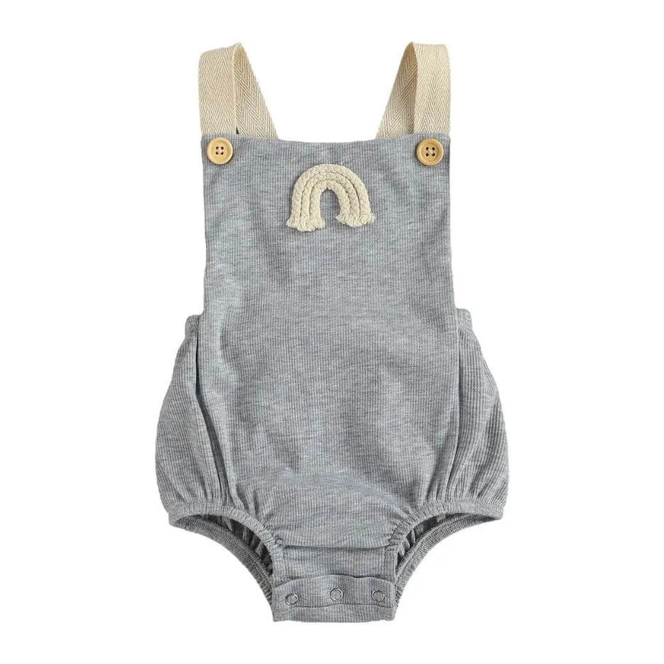 Macrame Rainbow Romper