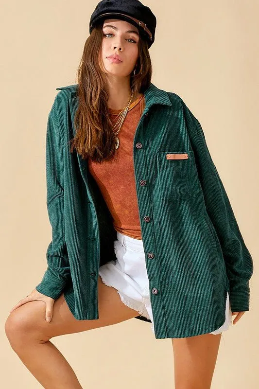 Madera Casual Layering Shacket