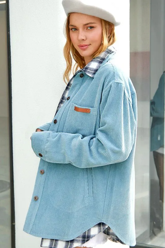Madera Casual Layering Shacket