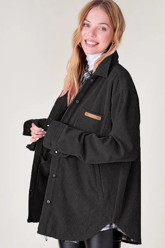 Madera Casual Layering Shacket