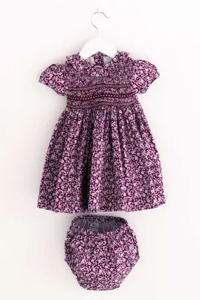 Margot Hand Smocked Baby Dress