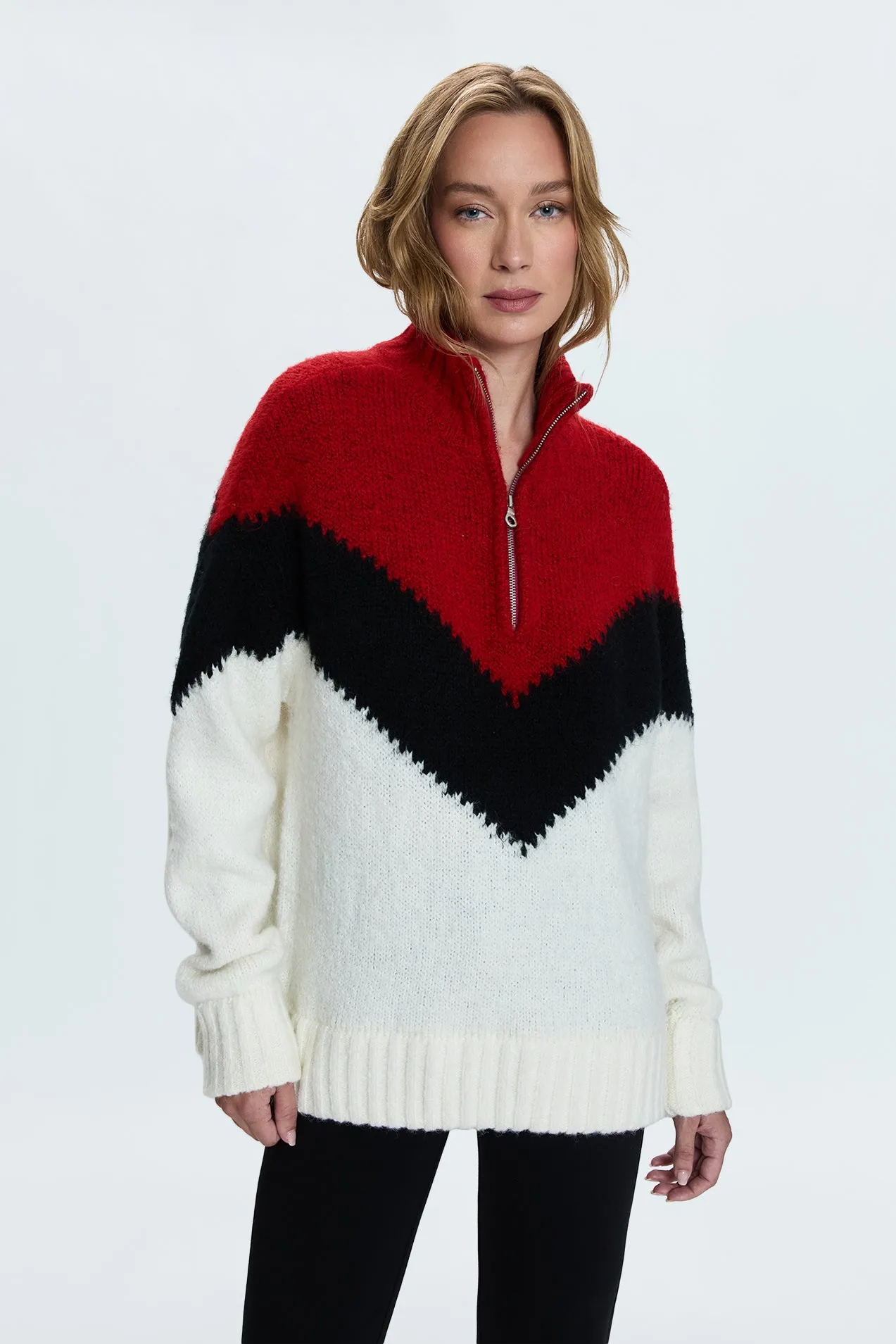 Maribel Sweater - Chevron
