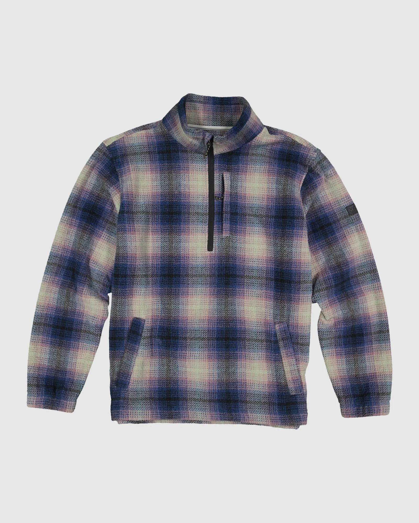 Mens Boundary Mock Neck Pullover