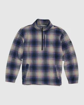 Mens Boundary Mock Neck Pullover