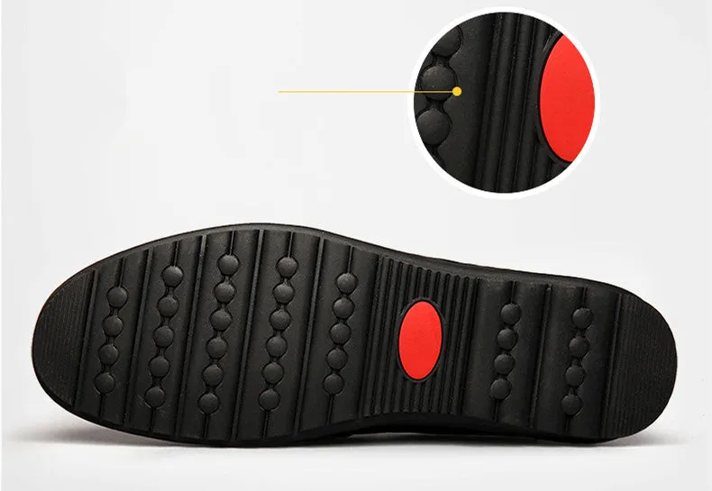 Men's Casual Genuine Leather Shoes | Breathable Loafers