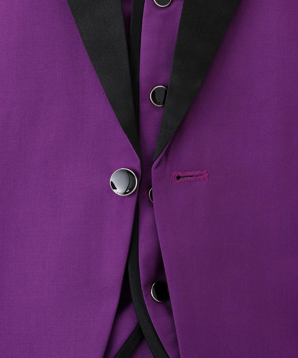 Men's Slim Fit 3 Piece Suit One Button Business Wedding (Blazer vest Pants)