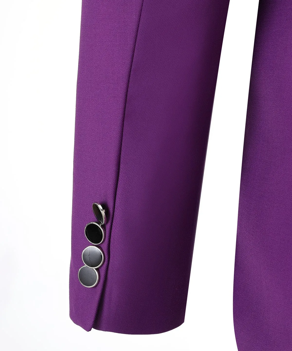 Men's Slim Fit 3 Piece Suit One Button Business Wedding (Blazer vest Pants)