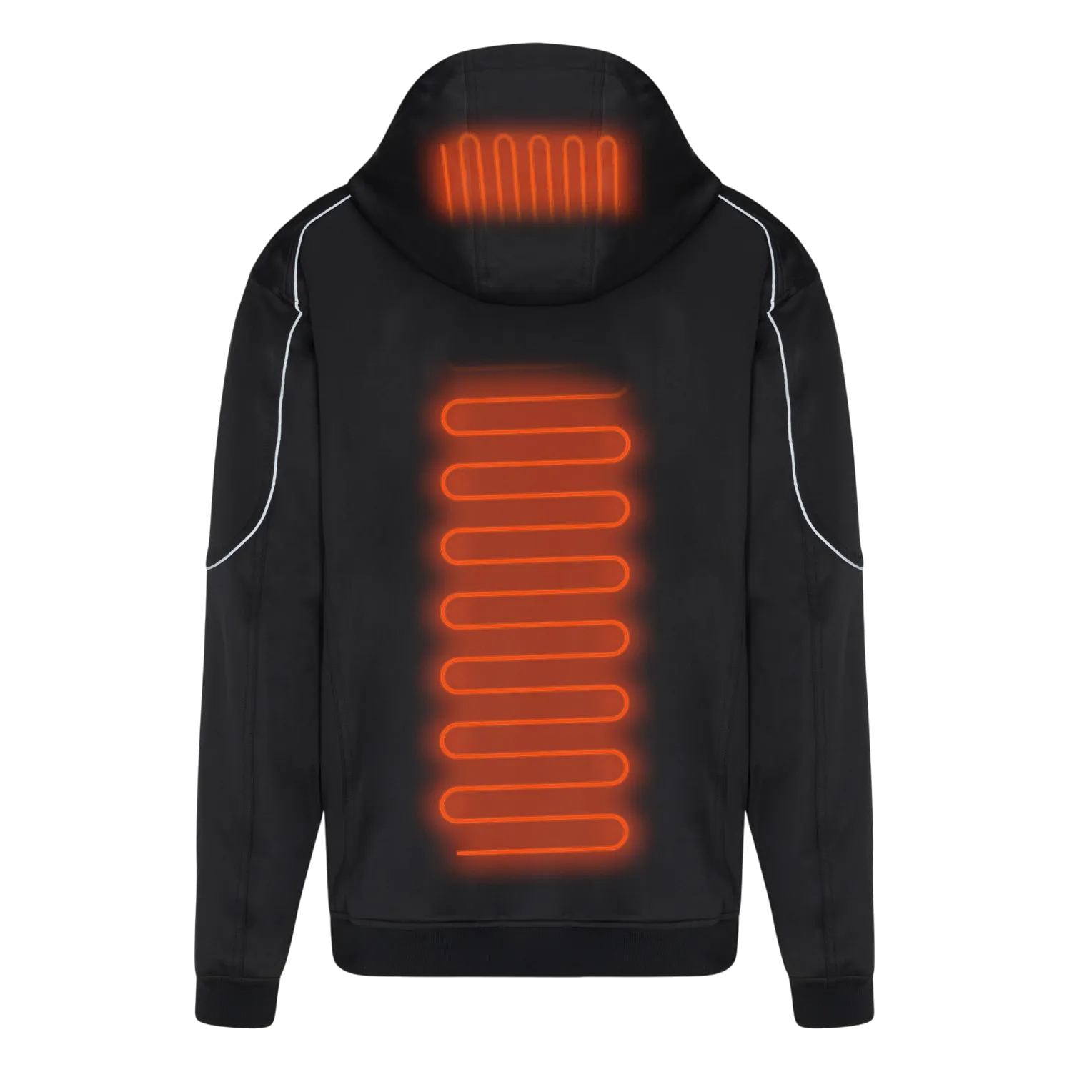 Men's Soft Shell Heated Track Jacket- FINAL SALE