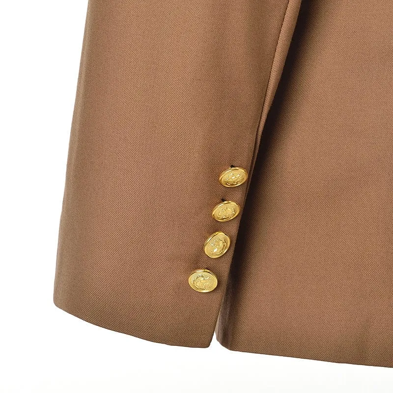 Mens Solid Color Formal Business 3-Piece Suit (Blazer vest Pants)