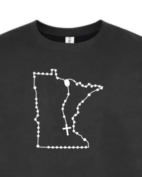 Minnesota Catholic Rosary Crewneck Sweatshirt