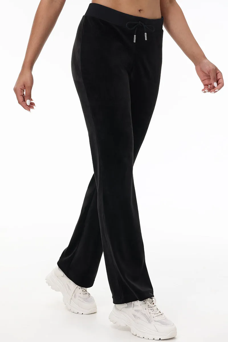 Mixed Crystals Velour Track Pants