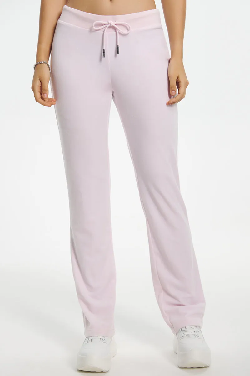 Mixed Jewels Velour Track Pants