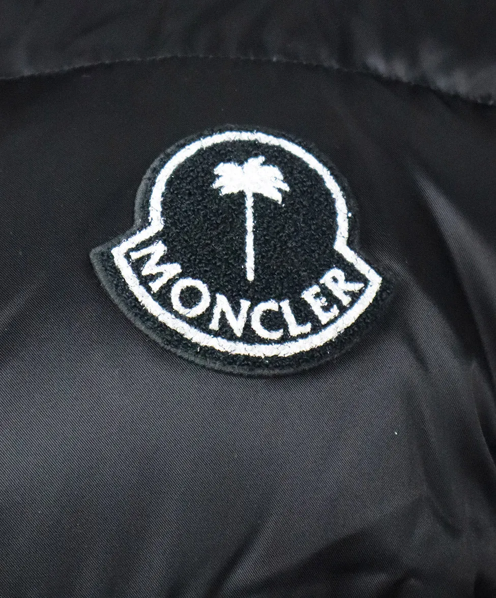Moncler Black Nylon & Down Puffer Coat sz 0
