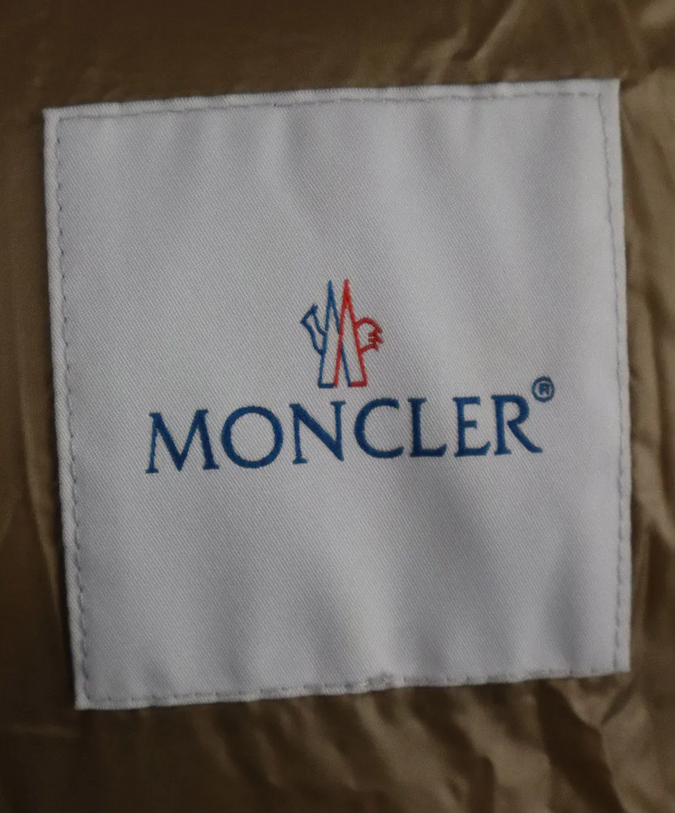 Moncler Black Nylon & Down Puffer Coat sz 0