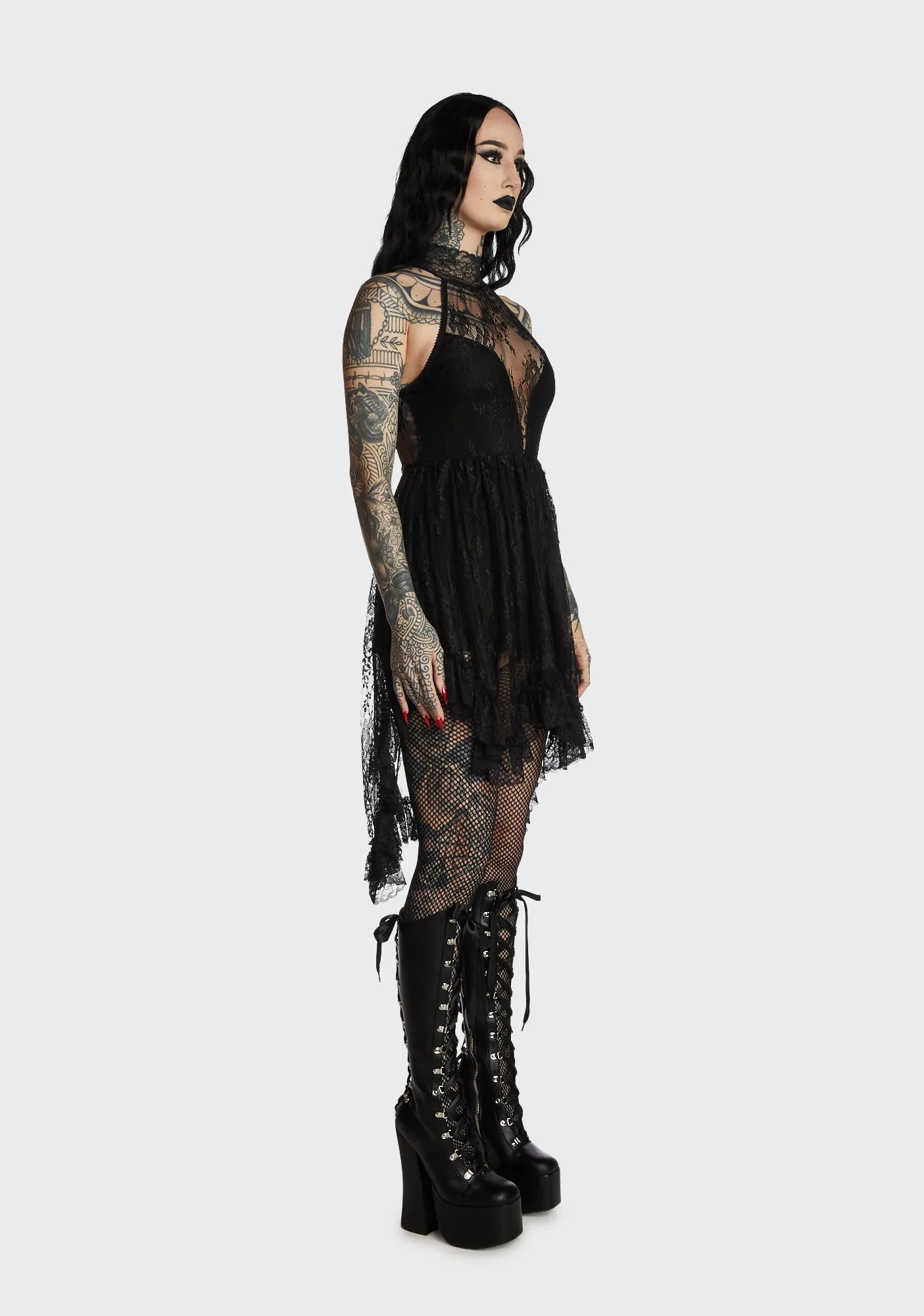 Moon Dance High-Low Dress
