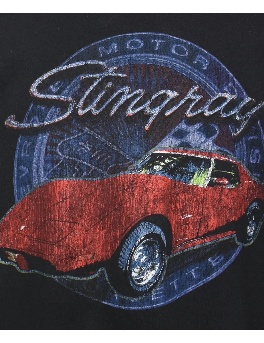 Motor Stingray Printed Sweatshirt - L