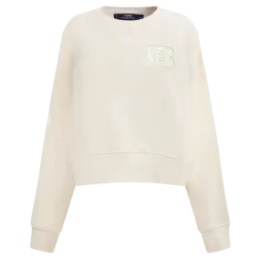 NFL CINCINNATI BENGALS NEUTRAL WOMEN'S CREWNECK (EGGSHELL)