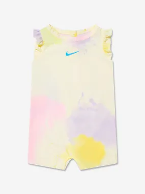 Nike Baby Girls Just DIY It Romper in Yellow