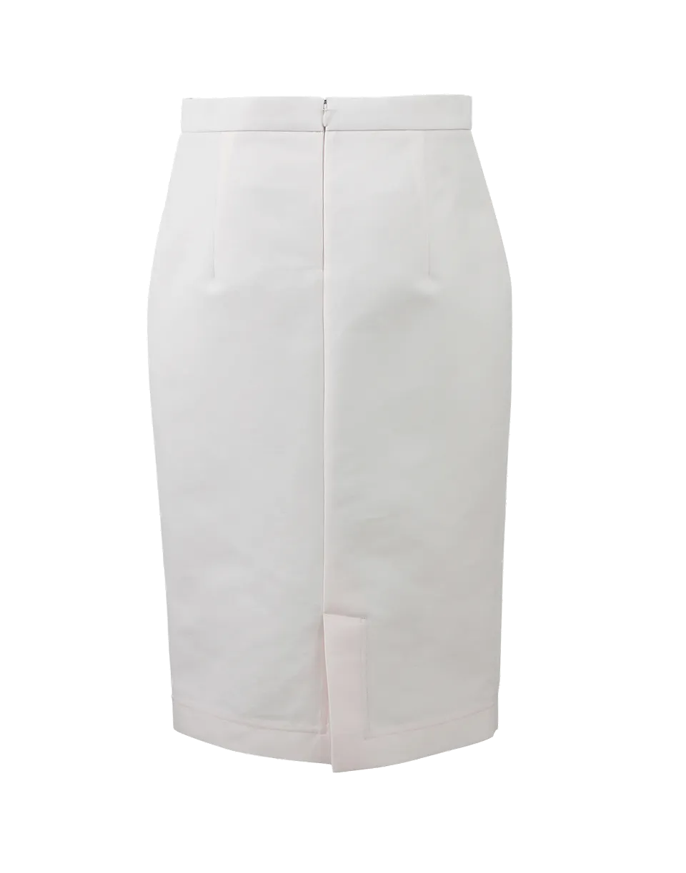 No Stretch Pencil Skirt