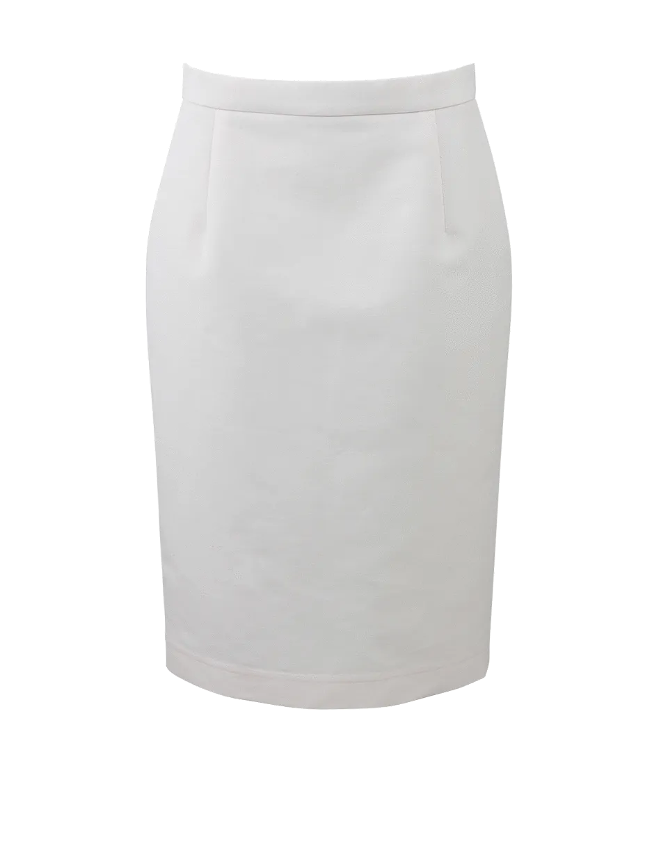 No Stretch Pencil Skirt