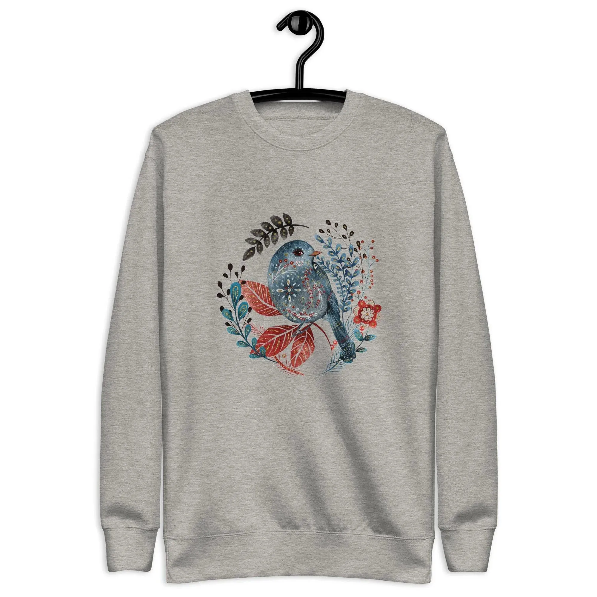 Nordic Winter Sweatshirt - Bird