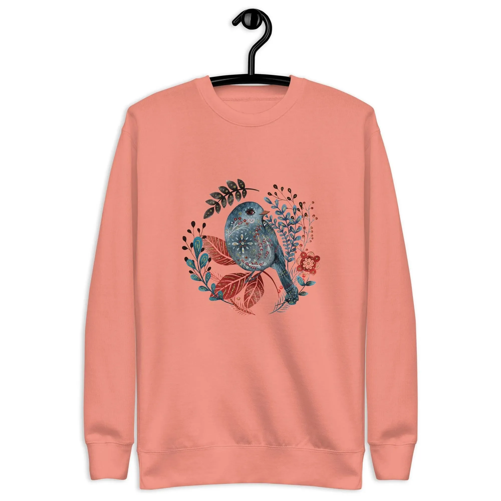 Nordic Winter Sweatshirt - Bird