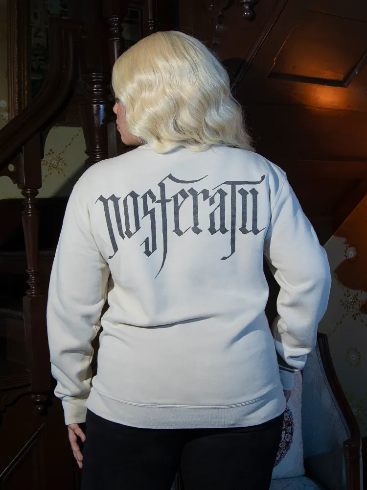 NOSFERATU Count Orlock Contract Sweatshirt in Bone (UNISEX)
