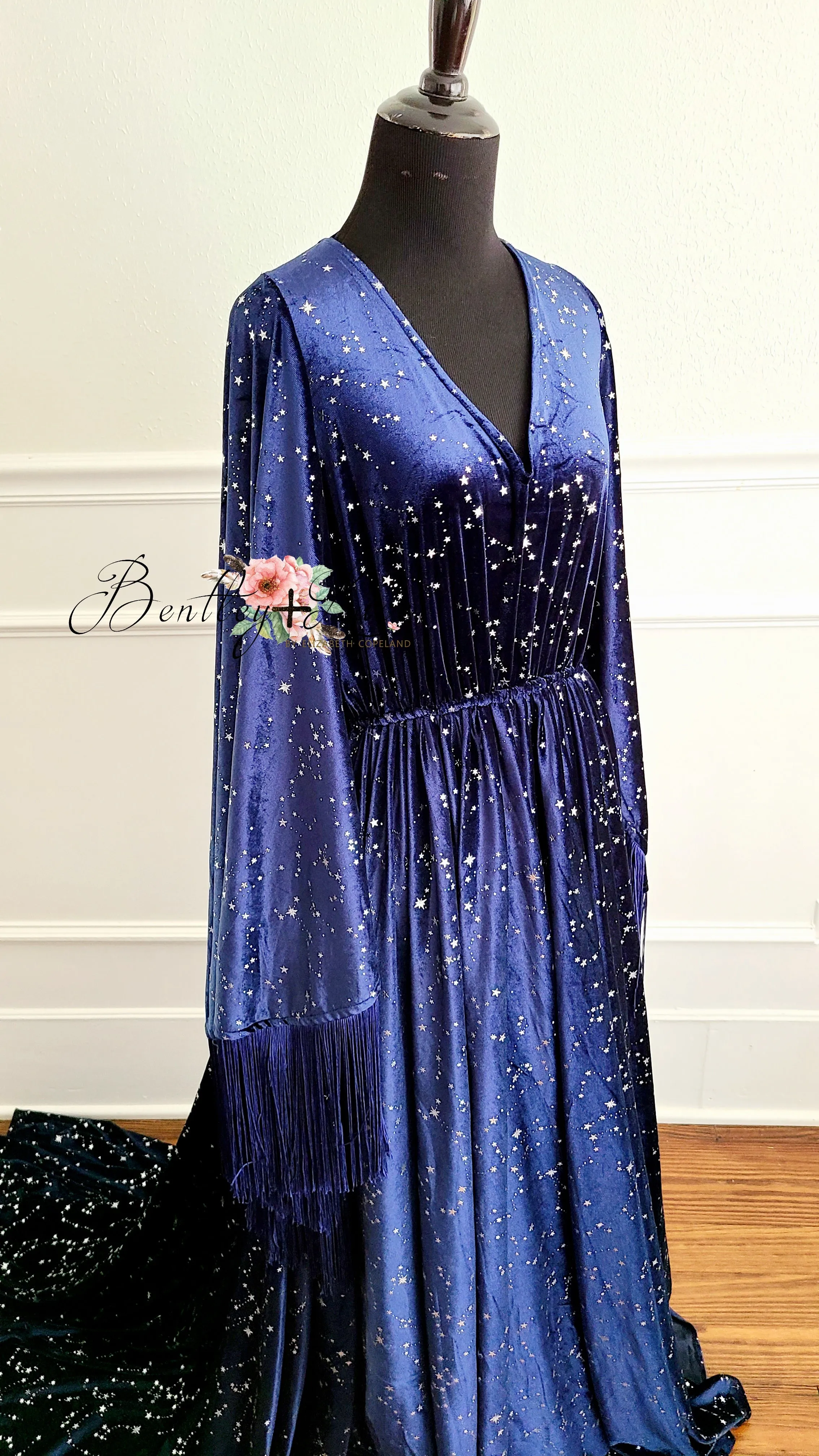 Nova-in Blue- Beautiful boho inspired gown - Teen -  Adult