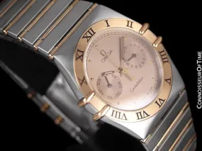 Omega Constellation Mens 35mm, Quartz, Day-Date, Full Bar - Stainless Steel & 18K Gold