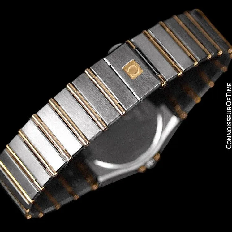Omega Constellation Mens 35mm, Quartz, Day-Date - Stainless Steel & 18K Gold