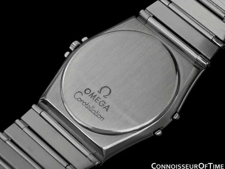 Omega Constellation Mens 35mm Watch, Quartz, Day-Date - Stainless Steel