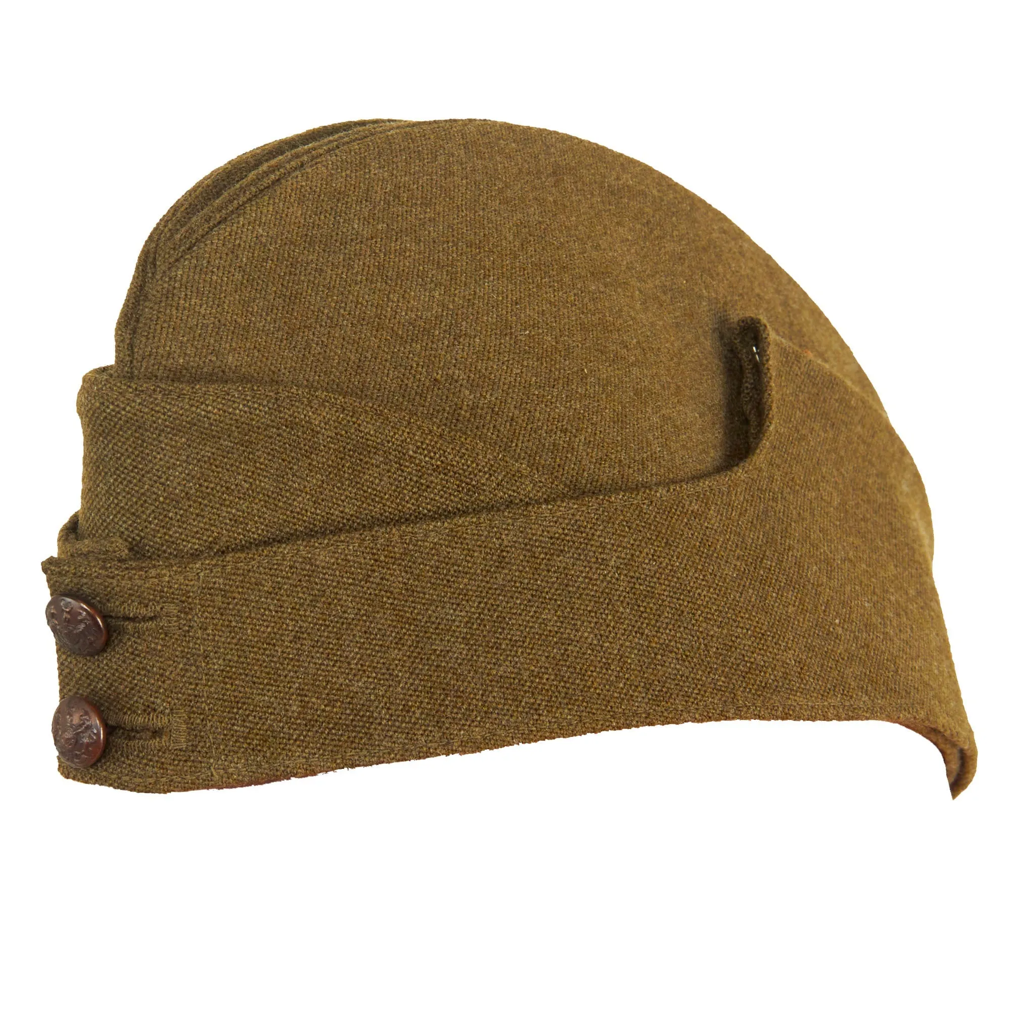 Original British WWII Field Service Cap In Unissued Mint Condition - Cap By “Army & Navy Stores Ltd. Westminster, S.W.I.”