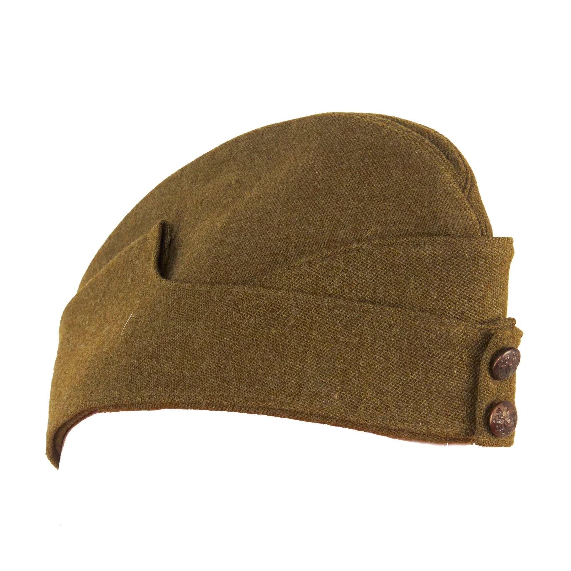 Original British WWII Field Service Cap In Unissued Mint Condition - Cap By “Army & Navy Stores Ltd. Westminster, S.W.I.”